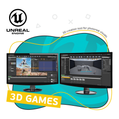 Unreal Engine 4. Игровой движок - КИБЕРшкола программирования для детей, компьютерные курсы для школьников, начинающих и подростков - KIBERone г. Екатеринбург