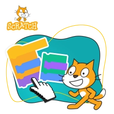Scratch. Продвинутый уровень – создаём игры, как маленькие разработчики! - КИБЕРшкола программирования для детей, компьютерные курсы для школьников, начинающих и подростков - KIBERone г. Екатеринбург