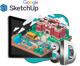 Google SketchUp - Школа программирования для детей, компьютерные курсы для школьников, начинающих и подростков - KIBERone г. Екатеринбург